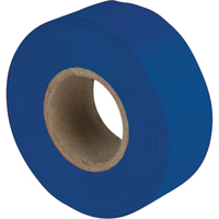 Flagging Tape, 1.2" W x 300' L, Blue Oxford Builders Supplies Inc