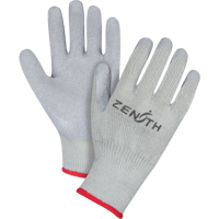 Natural Rubber Comfort-Lined Coated Gloves, 8/Medium, Rubber Latex Coating, 10 Gauge, Polyester/Cotton Shell Oxford Builders Supplies Inc