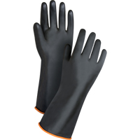 Gants de poids lourd pour la manipulation de produits chimiques, Taille Grand/9, 14" lo, Latex de caoutchouc, 30 mils Oxford Builders Supplies Inc