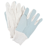 Gants de travail de premi&egrave;re qualit&eacute;, Grand, Paume en Cuir de vache refendu Oxford Builders Supplies Inc