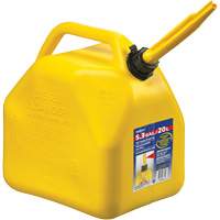 Jerry Cans, 5.3 US gal./20.06 L, Yellow, CSA Compliant/ULC Oxford Builders Supplies Inc