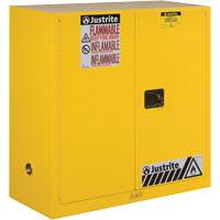 Armoires Sure-Grip EX pour produits inflammables, 30 gal., 2 Porte(s), 43" La x 44" h x 18" p Oxford Builders Supplies Inc