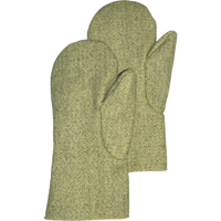 Carbo-King Heat Protective Mitts, Aramid, Large, Protects Up To 2100° F (1149° C) Oxford Builders Supplies Inc