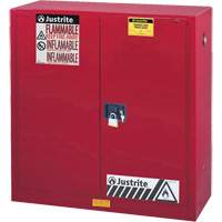 Armoire de s&eacute;curit&eacute; pour la peinture et les encres combustibles EX Sure-Grip, 40 gal., 3 tablettes Oxford Builders Supplies Inc