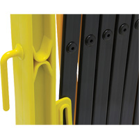 Xpandit Barricade, 36" H x 11.5' L, Black/Yellow Oxford Builders Supplies Inc