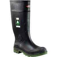 Bottes industrielles tout temps Enduro, Caoutchouc, Embout Acier, Pointure 8, Semelle R&eacute;sistant aux perforations Oxford Builders Supplies Inc