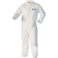 Combinaisons Kleenguard A40, 2T-Grand, Blanc, Microporeux Oxford Builders Supplies Inc