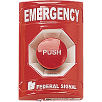 Push Button Station -For Vandal-resistant Activation Of Emergency Systems Oxford Builders Supplies Inc