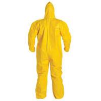 Combinaison &agrave; capuchon, Tychem 2000, 2T-Grand, Jaune Oxford Builders Supplies Inc