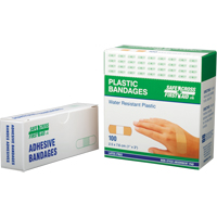 Bandages, Rectangular/Square, 3", Plastic, Sterile Oxford Builders Supplies Inc