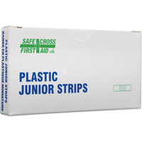 Junior Strips Bandages, Rectangular/Square, 18", Plastic, Sterile Oxford Builders Supplies Inc
