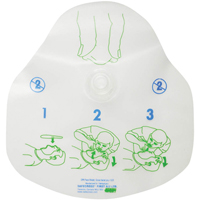 CPR Protective Device, Single Use Faceshield, Class 2 Oxford Builders Supplies Inc