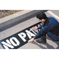 Parking Lot Stencils, English, 12" Oxford Builders Supplies Inc