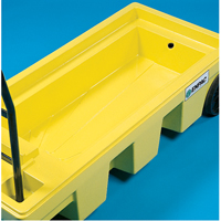Poly-Spillcart Cart, 66.5" L x 29" W x 43.9" H, 57 US gal. Spill Cap. Oxford Builders Supplies Inc