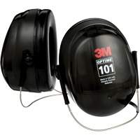 Peltor Optime 101 Series Earmuffs, Neckband, 26 NRR dB Oxford Builders Supplies Inc