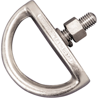 Boulon d'ancrage permanents en D de Miller, Boulonn&eacute;/Anneau en D, Usage Permanent Oxford Builders Supplies Inc