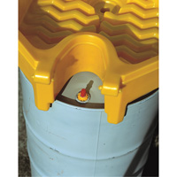 Entonnoir avec couvercle pour baril Global Ultra-Drum Funnel, 5 gal. Oxford Builders Supplies Inc