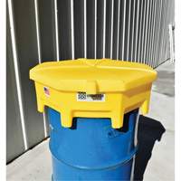 Entonnoir avec couvercle pour baril Global Ultra-Drum Funnel, 5 gal. Oxford Builders Supplies Inc