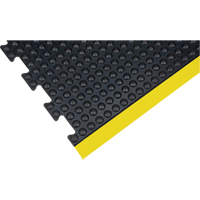 Anti-Fatigue Dome Matting, Bubbled, 3' x 4' x 1/2", Black, Rubber Oxford Builders Supplies Inc