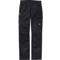 Performance Shop Pants, Canvas/Cotton/Polyester, Black, Size 30, 37 Inseam Oxford Builders Supplies Inc