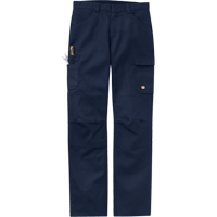 Performance Shop Pants, Canvas/Cotton/Polyester, Navy Blue, Size 30, 37 Inseam Oxford Builders Supplies Inc
