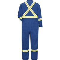 Flame-Resistant CoolTouch&reg;2 Premium Coveralls, Size 44, Royal Blue, 9 cal/cm² Oxford Builders Supplies Inc
