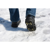 Semelle antid&eacute;rapante robuste pour la glace, Acier, Traction Crampon, Moyen Oxford Builders Supplies Inc