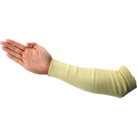 Sleeve, 18", Cotton/Kevlar&reg;, Yellow Oxford Builders Supplies Inc