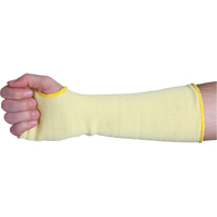 2-Ply Cut-Resistant Sleeves, Kevlar&reg;, 22", ANSI/ISEA 105 Level 3, Yellow Oxford Builders Supplies Inc