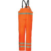 Narvik Rainwear - Bib pants, Polyester, Small, High Visibility Orange Oxford Builders Supplies Inc