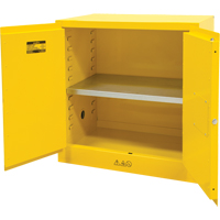 Armoire pour produits inflammables, 22 gal., 2 Porte(s), 35" La x 35" h x 22" p Oxford Builders Supplies Inc