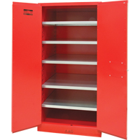 Paint/Ink Cabinet, 96 gal., 5 Shelves Oxford Builders Supplies Inc