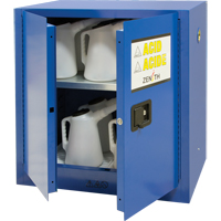 Armoire pour liquides corrosifs, 22 gal., 35" x 35" x 22" Oxford Builders Supplies Inc