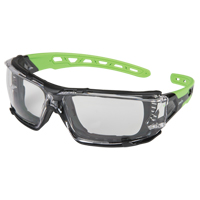 Z2500 Series Safety Glasses with Foam Gasket, Clear Lens, Anti-Scratch, ANSI Z87+/Meets/Exceeds CSA Z94.3 Oxford Builders Supplies Inc