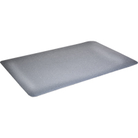 WD Foodmaster Anti-Microbial Mats, Smooth, 3' x 4' x 9/16", Grey, Vinyl Foam Oxford Builders Supplies Inc