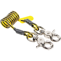 Sangle d'amarrage spirale pour outil, Spirale, Clavette double Oxford Builders Supplies Inc