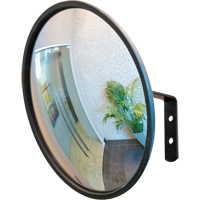 Miroir convexe avec support, Int&eacute;rieur/Ext&eacute;rieur, Diam&egrave;tre 12" Oxford Builders Supplies Inc