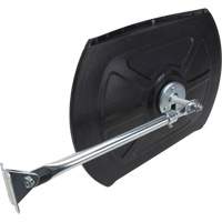 Miroir convexe rectangulaire/rond avec bras t&eacute;lescopique, 12" h x 18" la, Int&eacute;rieur/Ext&eacute;rieur Oxford Builders Supplies Inc