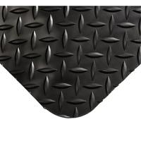 Tapis Smart No 497, Losange, 4' x 10' x 1", Noir, PVC/Ur&eacute;thane Oxford Builders Supplies Inc