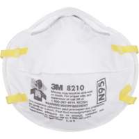 Respirateurs contre les particules 8210, N95, Certifi&eacute; NIOSH Oxford Builders Supplies Inc