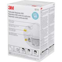 Respirateurs contre les particules 8210, N95, Certifi&eacute; NIOSH Oxford Builders Supplies Inc