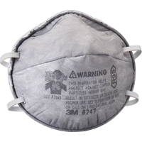 8247 Particulate Respirators, R95, NIOSH Certified Oxford Builders Supplies Inc