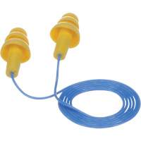 E-A-R Ultrafit Premolded Earplugs, Corded, Bulk - Polybag, 25 dB NRR, One-Size Oxford Builders Supplies Inc
