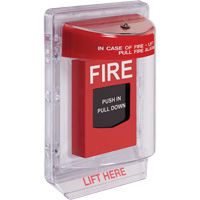 Fire Alarm Covers - Stopper&reg; II Indoor Alarm Covers, Flush Oxford Builders Supplies Inc
