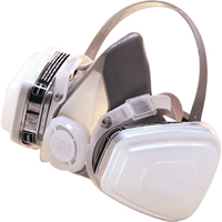 P95 Paint Spray/Pesticide Half Facepiece Disposable Respirator, Elastomer/Thermoplastic, Medium Oxford Builders Supplies Inc