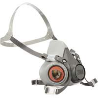 6000 Series Half Facepiece Reusable Respirator, Thermoplastic, Medium Oxford Builders Supplies Inc