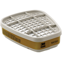 6000 Series Respirator Cartridges, Gas/Vapour Cartridge, Multi-Gas/Vapour Oxford Builders Supplies Inc