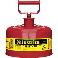 Bidons s&eacute;curitaires, Type I, Acier, 1 gal. US, Rouge, Homologu&eacute; FM/List&eacute; UL/ULC Oxford Builders Supplies Inc