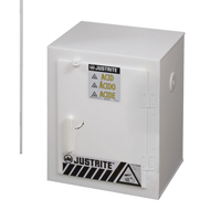 Armoires solides en poly&eacute;thyl&egrave;ne pour acides, 6 x 0,66043 gal., 17" x 22" x 17" Oxford Builders Supplies Inc