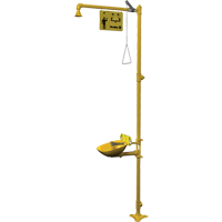 Halo Combination Emergency Shower & Eyewash Station Oxford Builders Supplies Inc